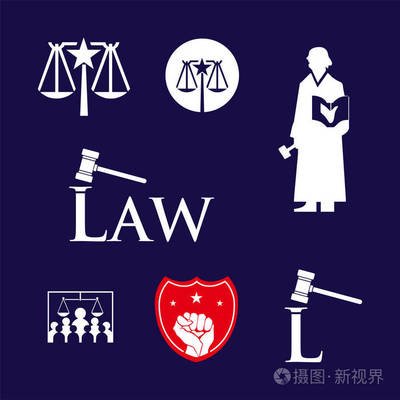 法律品牌视觉元素 向量设计在标识与插图中的应用